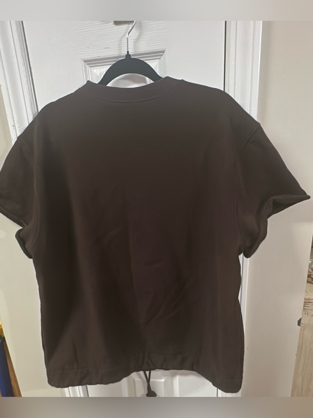 Champion UO Exclusive Reverse Weave Short Sleeve Crew Neck Sweatshirt. (mix36) - Picture 3 of 9